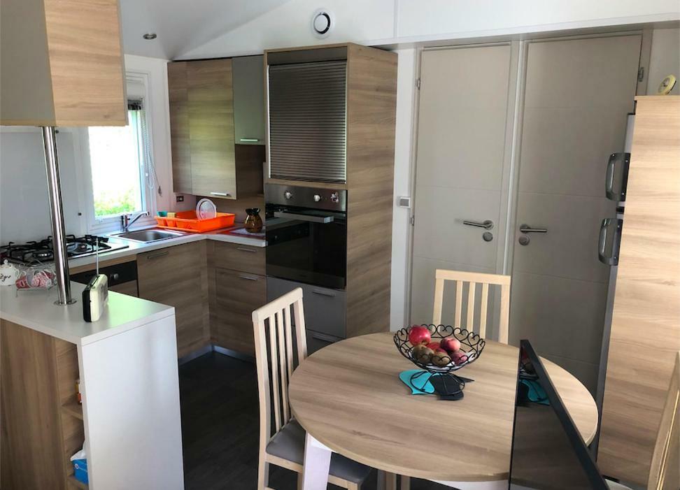 Mobil Home Proche Du Plan D'Eau D'Embrun Exterior foto